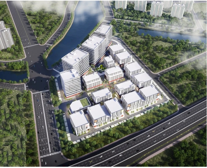 浦仪公路旁，竖起产业新地标